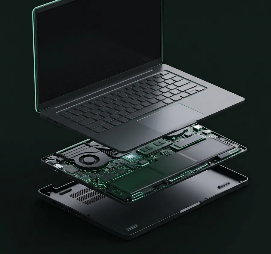 Co wymieniamy i naprawiamy w laptopie